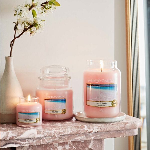 Yankee Candle Candle Yankee Candle Medium Jar Classic Pink Sands 411g