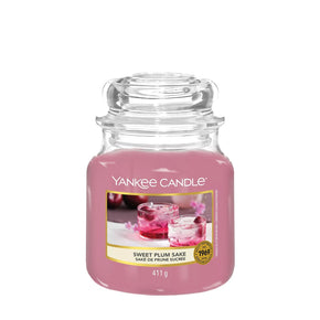 Yankee Candle Candle Yankee Candle Medium Jar Sweet Plum Sake Classic 411g (7467859443801)