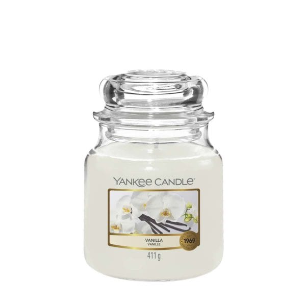 Yankee Candle Candle Yankee Candle Medium Jar Vanilla 411g (6901686861913)
