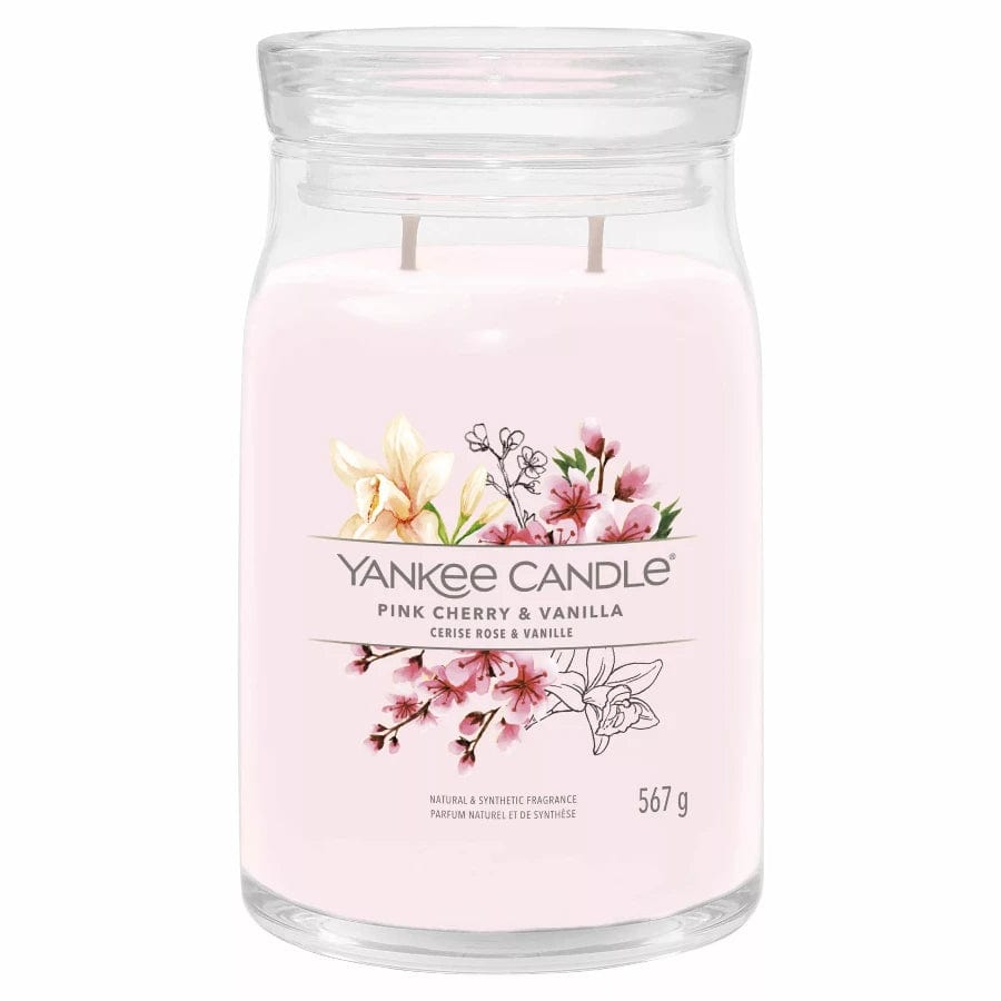 Yankee Candle Candle Yankee Candle Signature Large Jar Pink Cherry & Vanilla 567g (7808528875609)