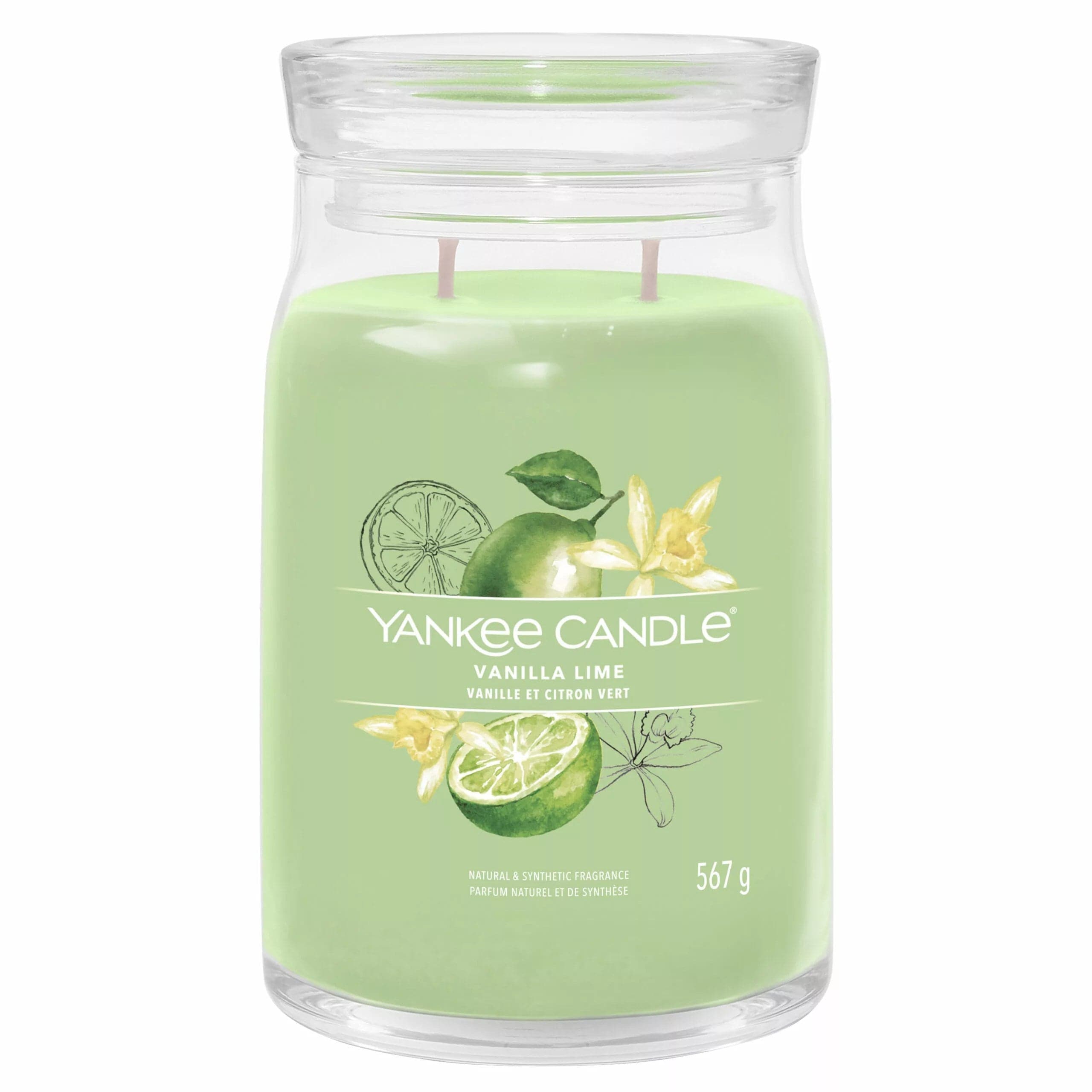 Yankee Candle Candle Yankee Candle Signature Large Jar Vanilla Lime 567g