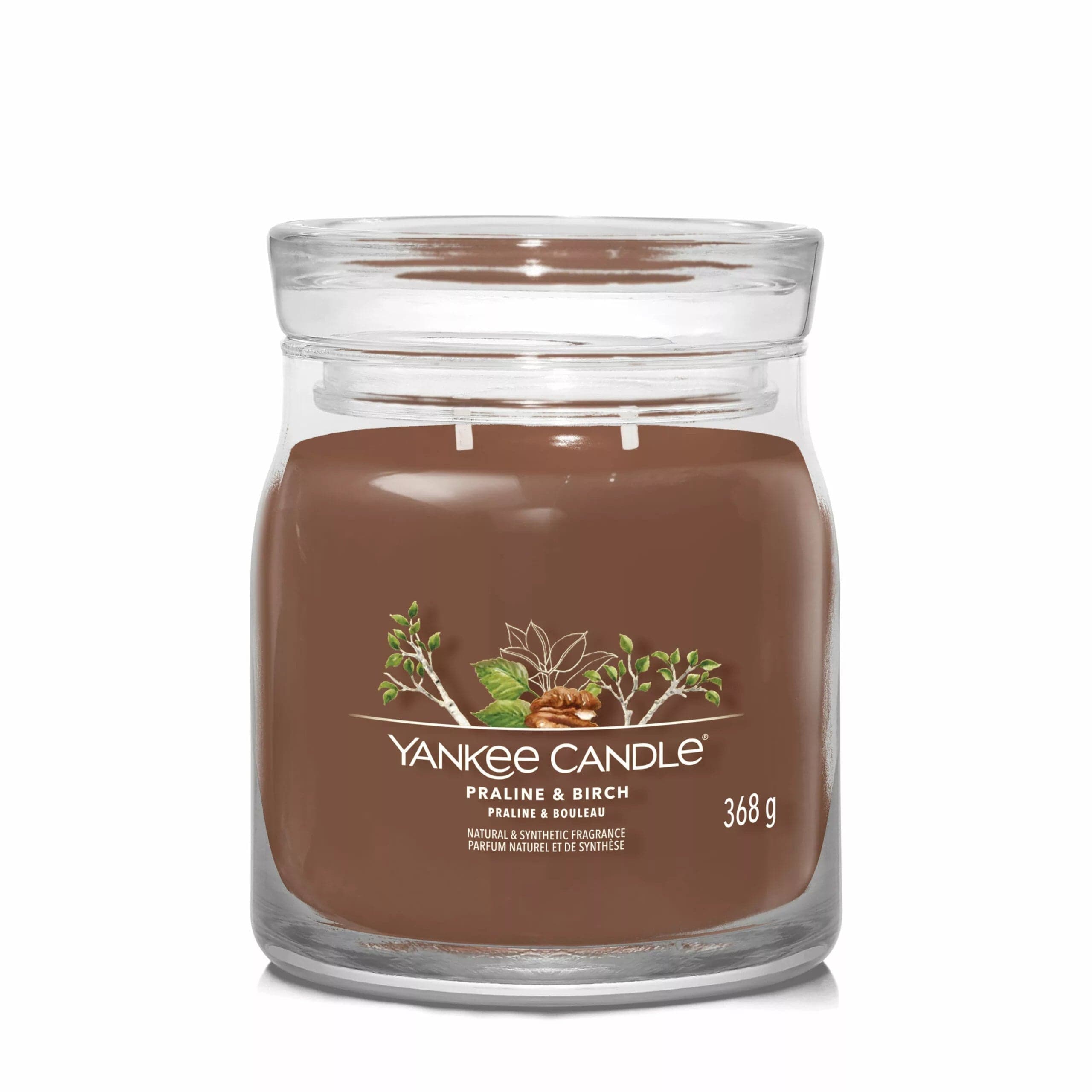 Yankee Candle Candle Yankee Candle Signature Medium Jar Praline & Birch 368g
