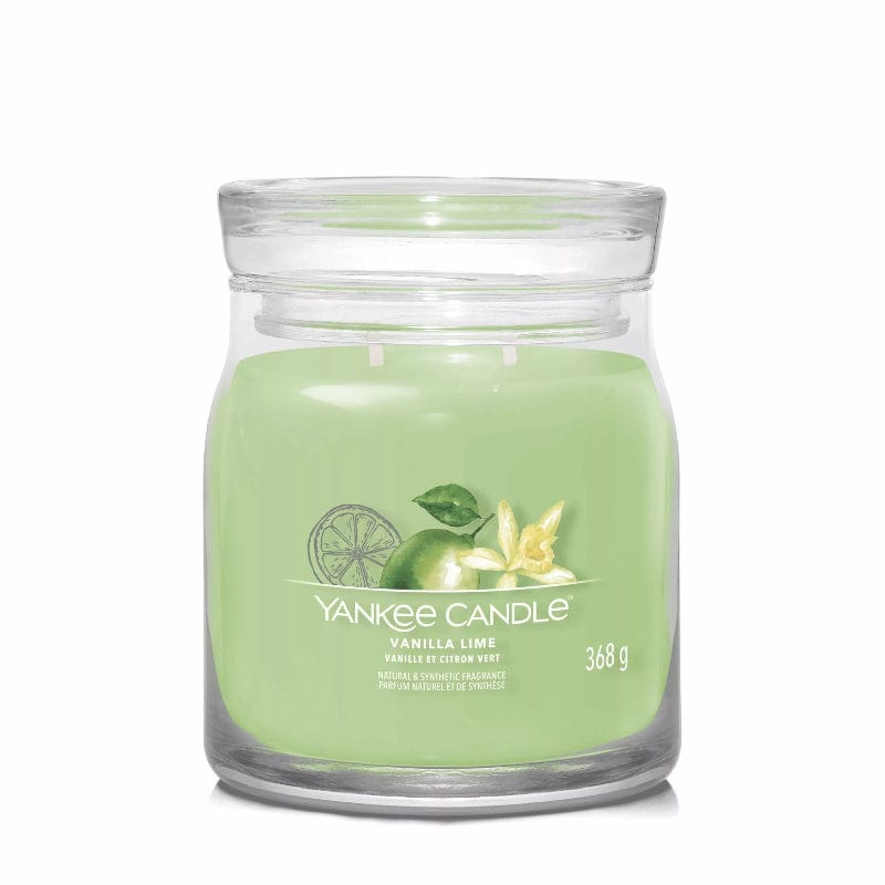 Yankee Candle Candle Yankee Candle Signature Medium Jar Vanilla Lime 368g