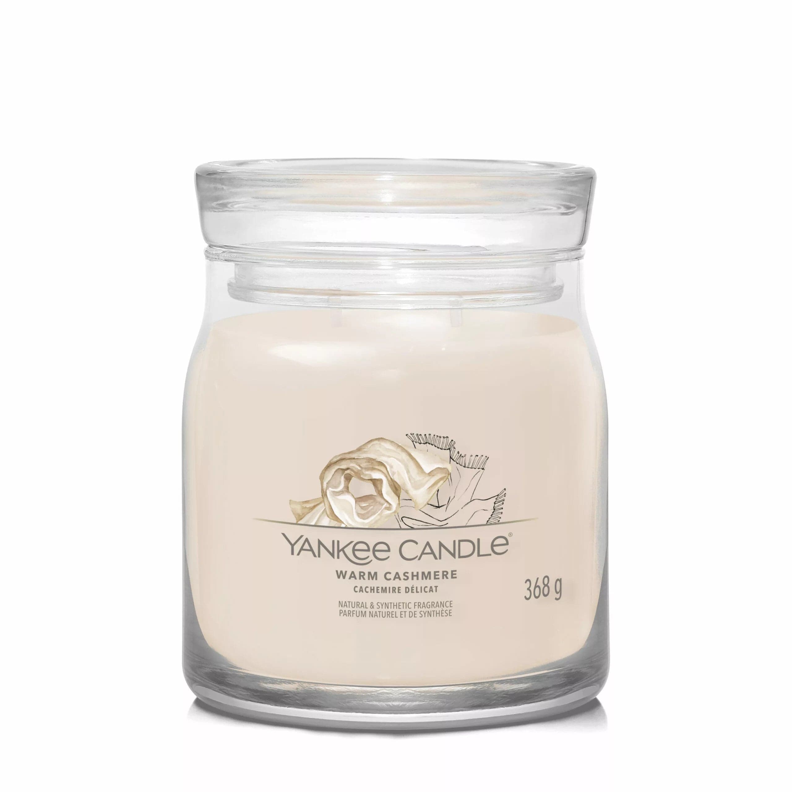 Yankee Candle Candle Yankee Candle Signature Medium Jar Warm Cashmere 368g