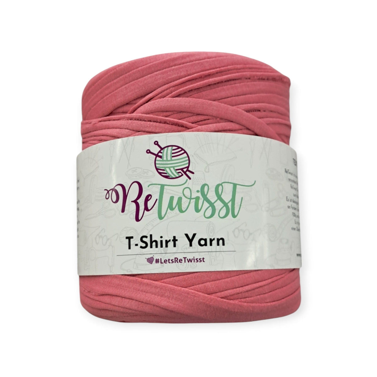 YARN HABBY Coral T-shirt Yarn 650 g (7641900089433)