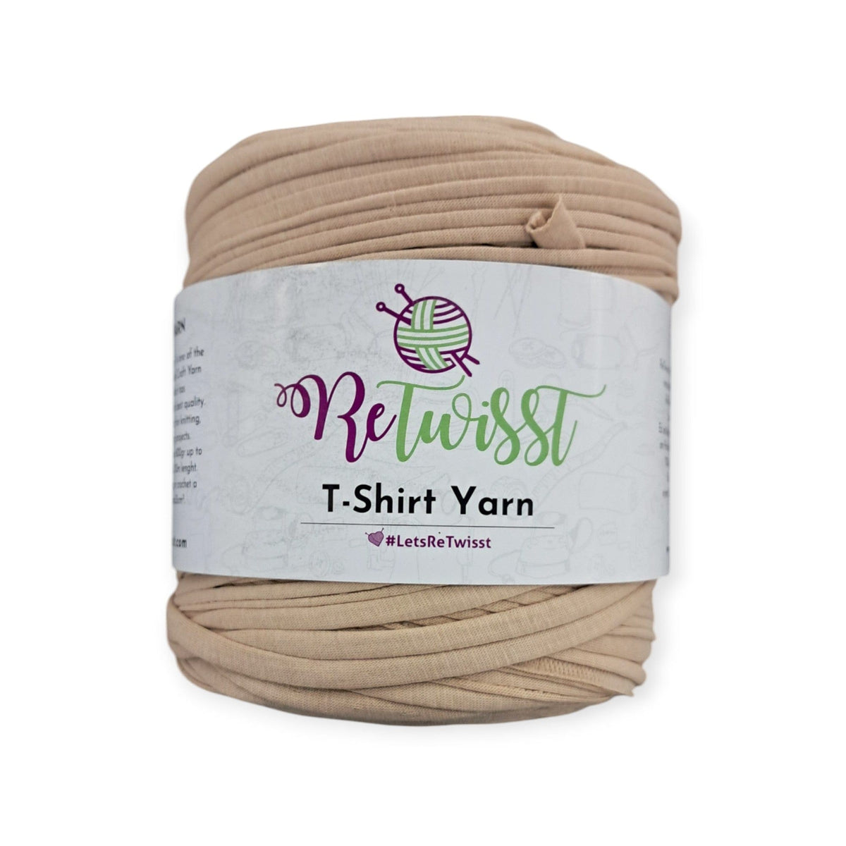 YARN HABBY LT Beige T-shirt Yarn 650 g (7641900089433)