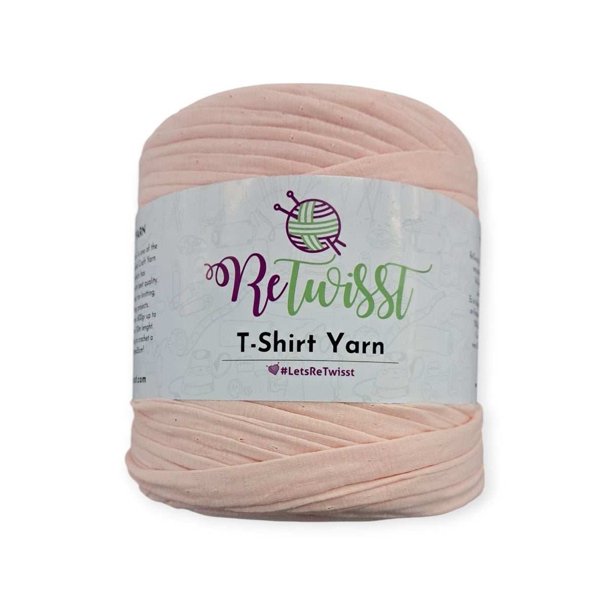 YARN HABBY Peach T-shirt Yarn 650 g (7641900089433)