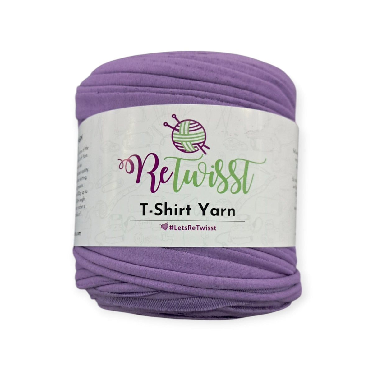YARN HABBY Purple T-shirt Yarn 650 g (7641900089433)