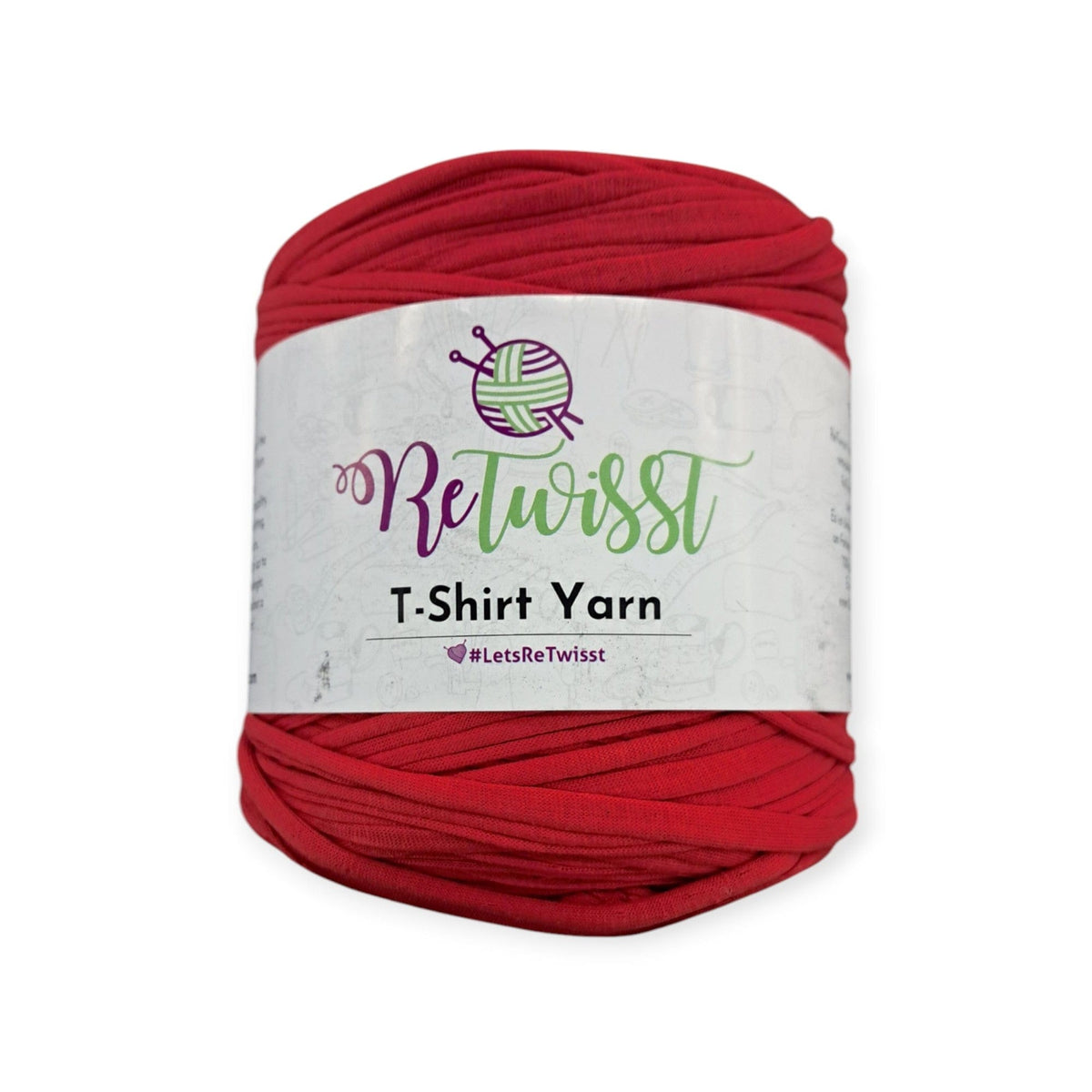YARN HABBY Red T-shirt Yarn 650 g (7641900089433)