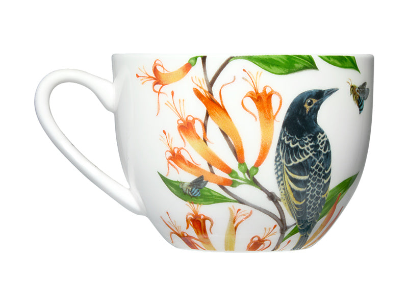 Maxwell & Williams Eloise Short Lyric Cup & Saucer Regent Honeyeater 240ml YD0218