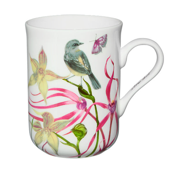 Maxwell & Williams Eloise Short Lyric Mug Yellow Robin 330ml YD0219