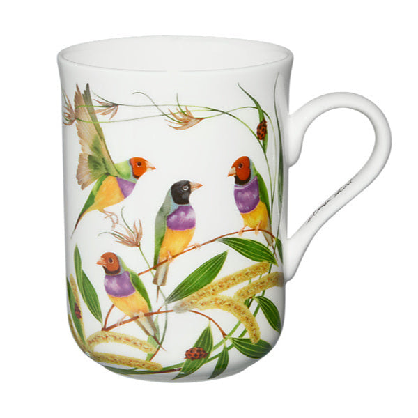 Maxwell & Williams Eloise Short Lyric Mug Gouldian Finch 330ml YD0221