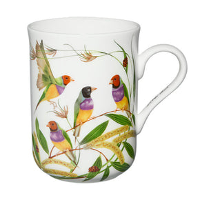 Maxwell & Williams Eloise Short Lyric Mug Gouldian Finch 330ml YD0221