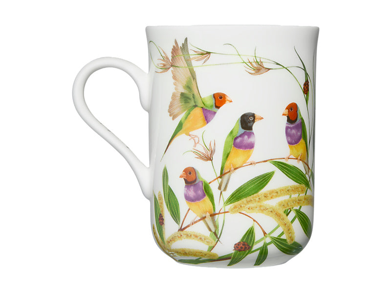 Maxwell & Williams Eloise Short Lyric Mug Gouldian Finch 330ml YD0221