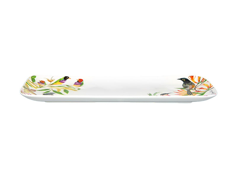 Maxwell & Williams Eloise Short Lyric Rectangular Platter Birds 29X15cm YD0223