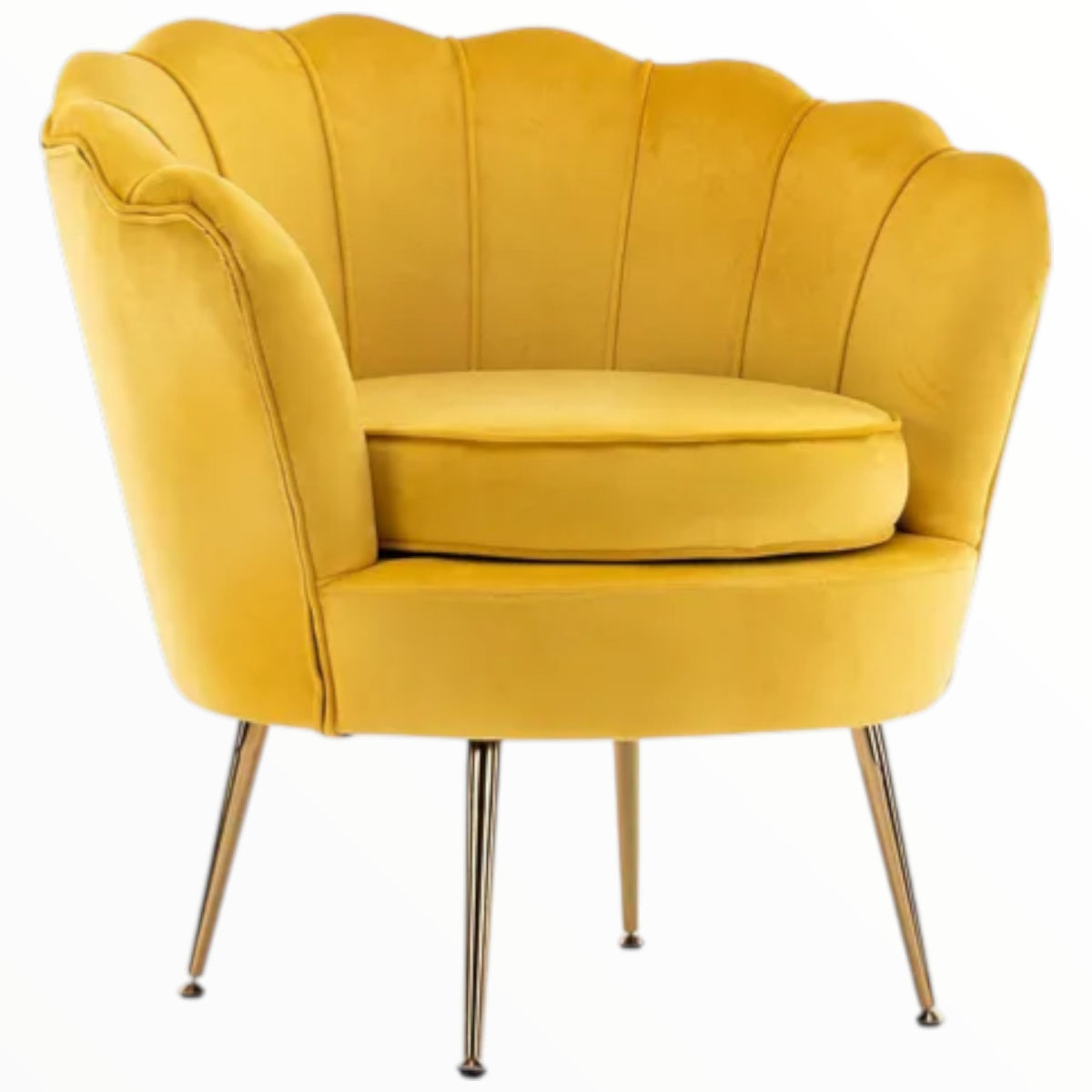 Fabric Upholstery Velvet Raleigh 23 Yellow 140 cm