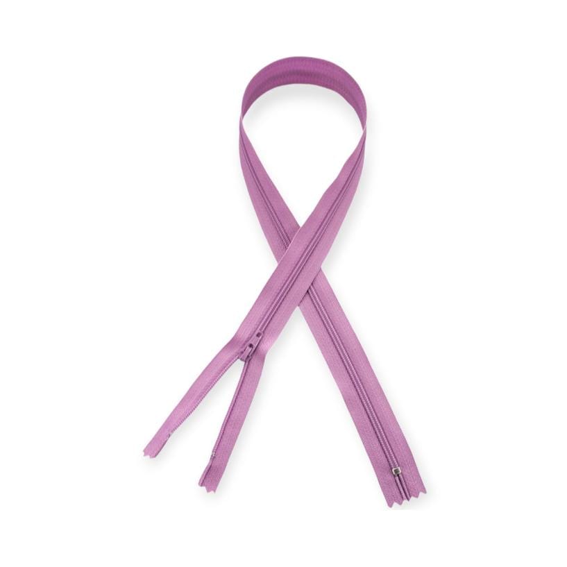 YKK ZIP 60cm / Lavender YKK Nylon Zip Lavender (7784206565465)