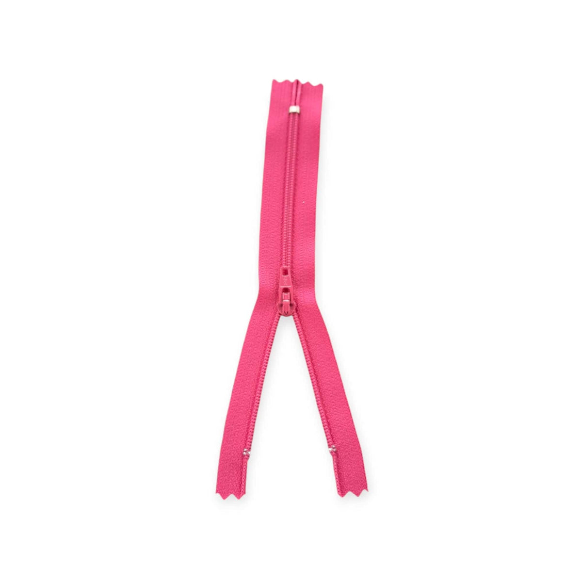YKK ZIPS HABBY 20cm / Cerise Ykk Nylon Zip Cerise Pink (7782452002905)