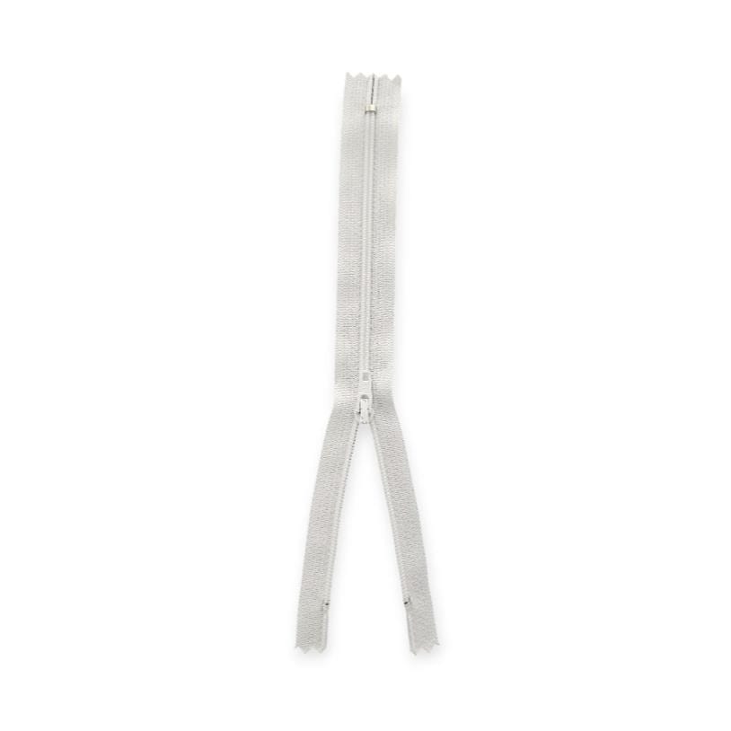 YKK ZIPS Zip 10cm / White YKK Nylon Zip White (7782571475033)
