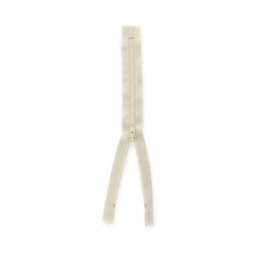 YKK ZIPS ZIP 15cm / Cream YKK Nylon Zip Cream (7782984646745)