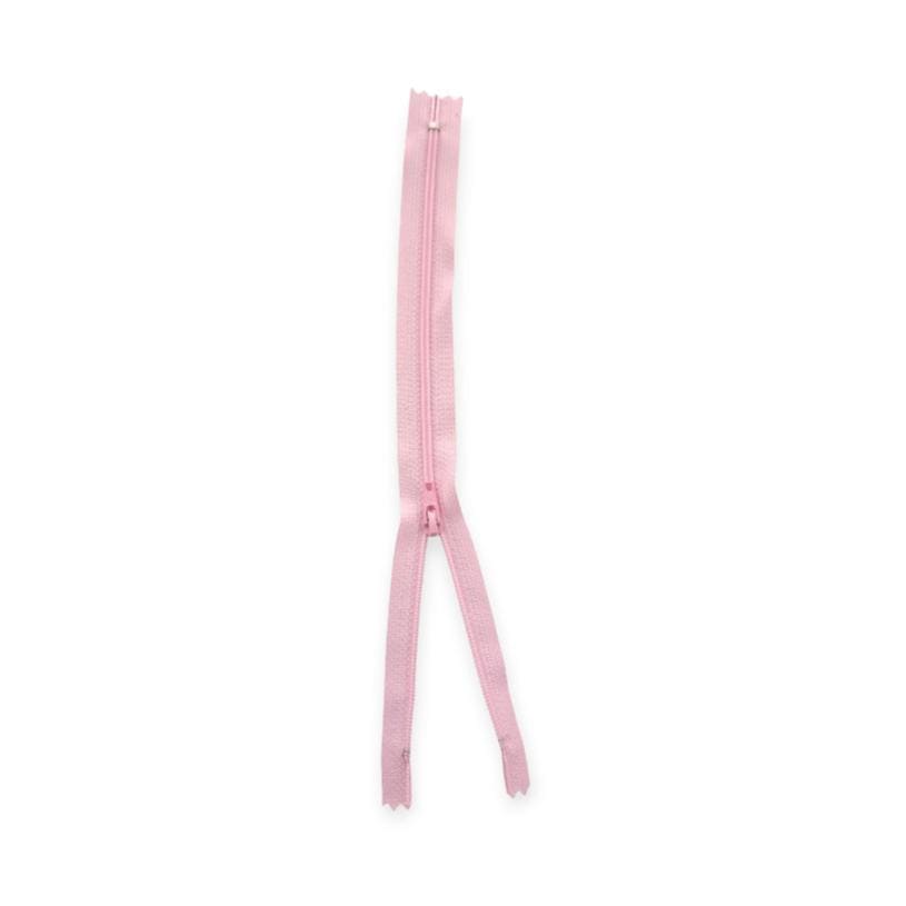 YKK ZIPS ZIP 25cm / baby Pink YKK Nylon Zip Baby Pink (7782950305881)