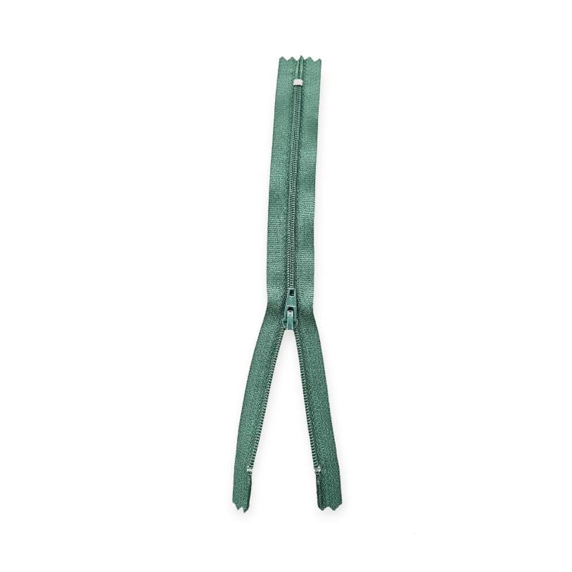 YKK ZIPS ZIP 25cm / Bottle Green YKK Nylon Zip Bottle Green (7782976389209)