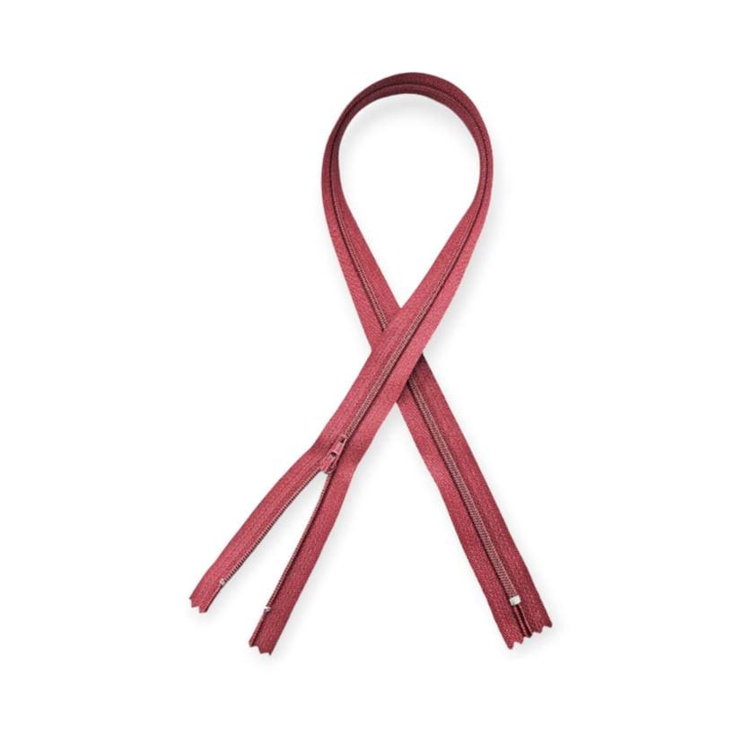 YKK ZIPS ZIP 30cm / Maroon YKK Nylon Zip Maroon (7782982877273)