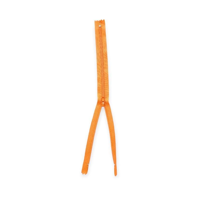 YKK ZIPS ZIP 30cm / Orange YKK Nylon Zip Orange (7782961479769)