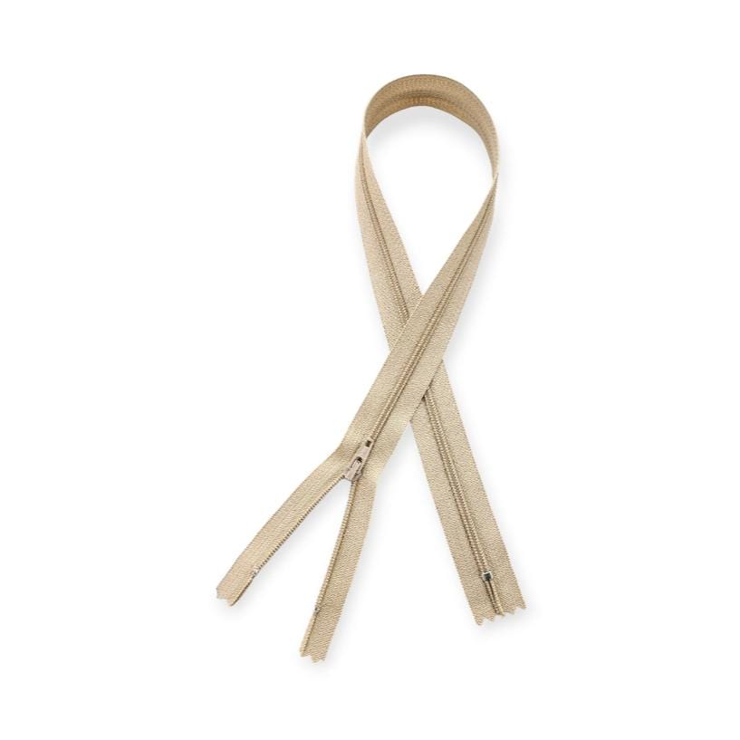 YKK ZIPS ZIP 35cm / Beige YKK Nylon Zip Beige (7782988021849)