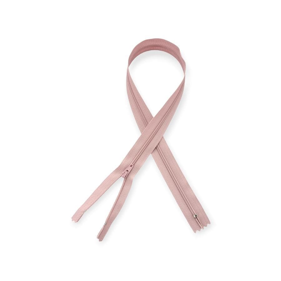 YKK ZIPS ZIP 55cm / Dusty Pink YKK Nylon Zip Dusty Pink (7784213545049)