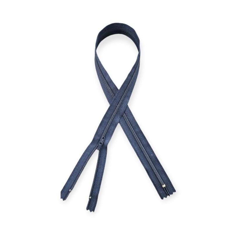 YKK ZIPS ZIP 60cm / Dk Navy YKK Nylon Zip Navy (7782636453977) (7782629834841)