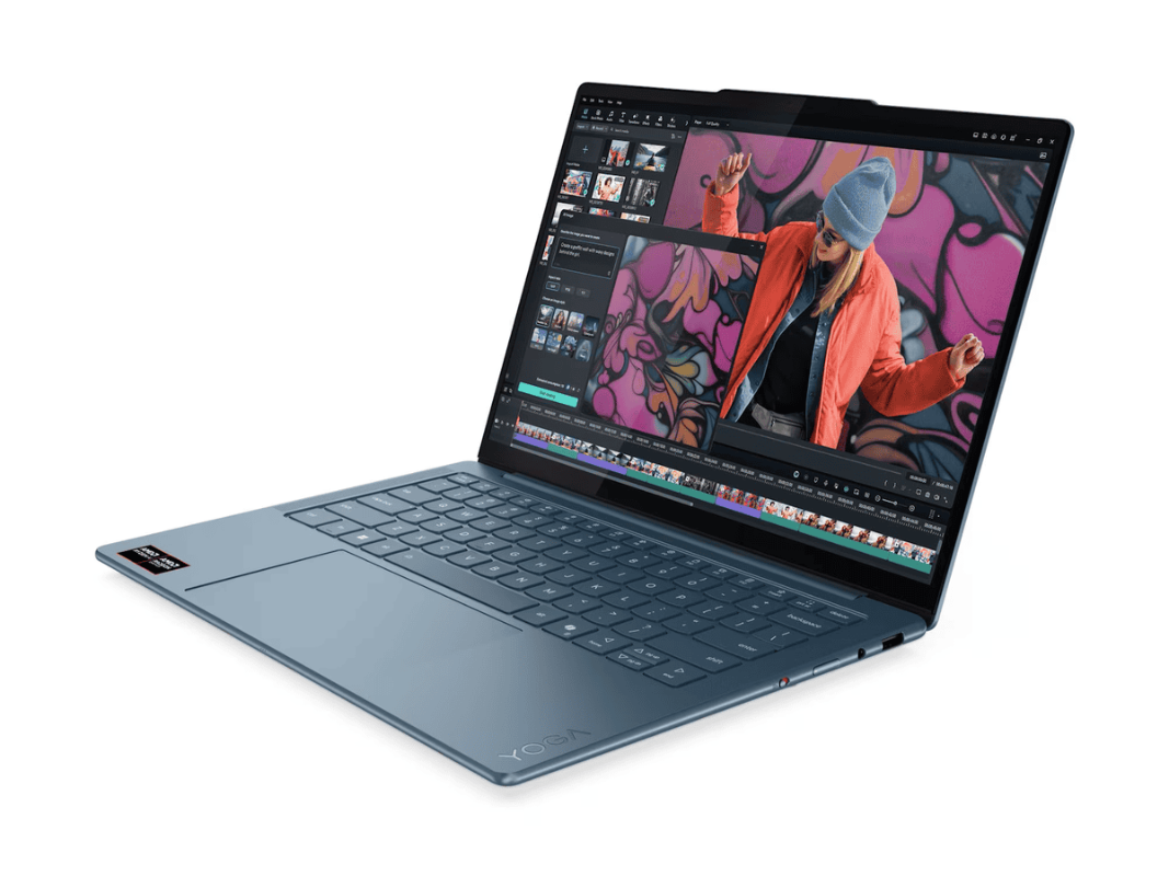 Lenovo Yoga Slim7 14AKP10 14" WUXGA 1920x1200 OLED Teal Ryzen AI 7_350 32GB LP5X 7467 512GB SSD M.2 2242 PCIe 4.0x4 NVMe / Backlit K/B / Win11 Pro / 3YR On Site