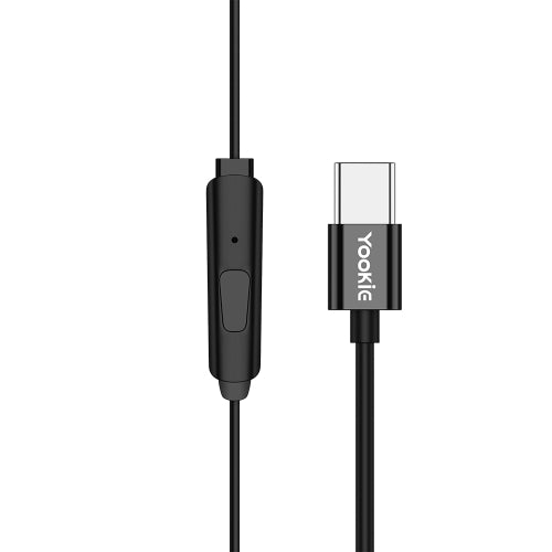 Yookie Earphones Yookie YTL-09 Wired Earphones Type-C – Black