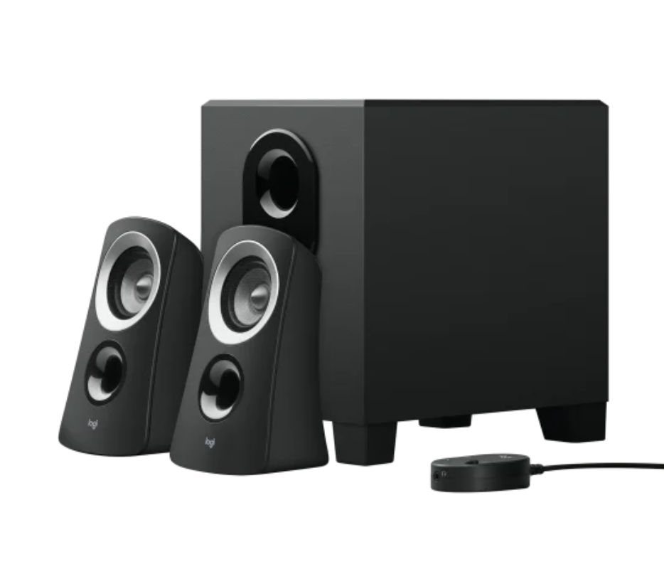 Logitech Z313 Speaker System with Subwoofer.