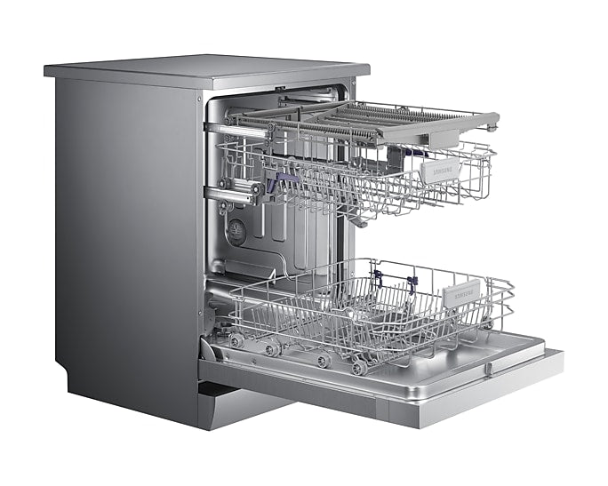 Samsung 14 Place Dishwasher With Wide Led Display Silver DW60M5070FS