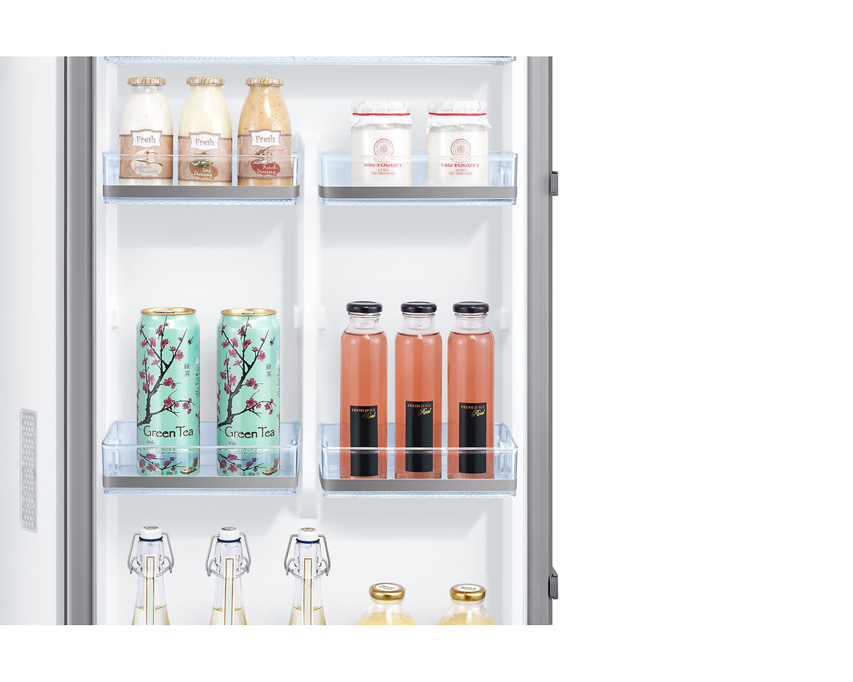 Samsung 385L Silver Upright Fridge RR39M71407F