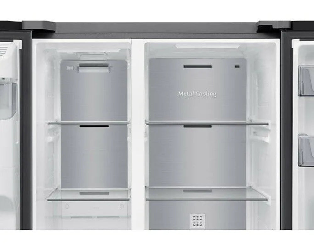 SAMSUNG RS70F65K2TFA BESPOKE AI SIDE BY SIDE FRIDGE