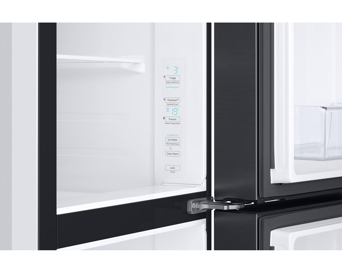 Samsung 602 L Gentle Black Side by Side 3-Door RS65R5691B4