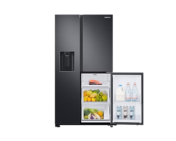 Samsung 602 L Gentle Black Side by Side 3-Door RS65R5691B4