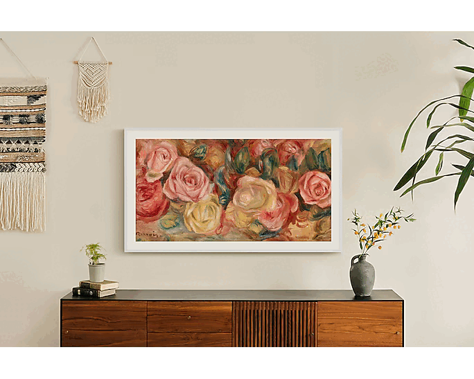 Samsung 190cm (75") The Frame LS03D QLED 4K HDR Smart TV - QA75LS03DAKXXA