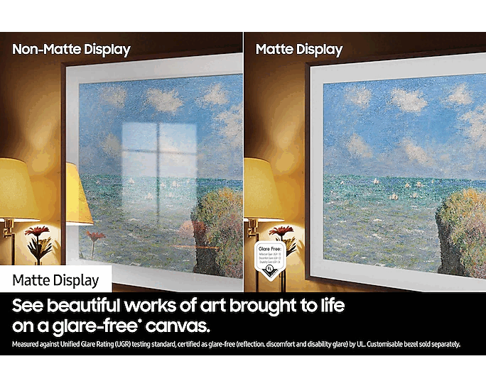 Samsung 190cm (75") The Frame LS03D QLED 4K HDR Smart TV - QA75LS03DAKXXA