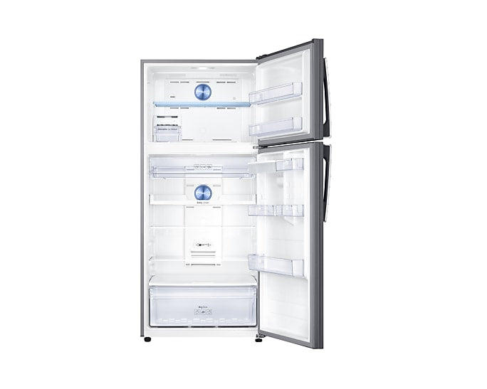 Samsung 500L Clean Steel Twin Cooling Plus Top Freezer RT50K6531SL