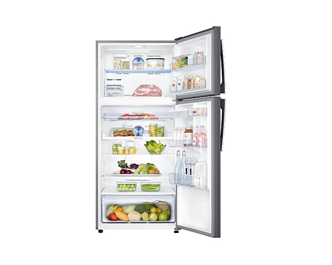 Samsung 500L Clean Steel Twin Cooling Plus Top Freezer RT50K6531SL