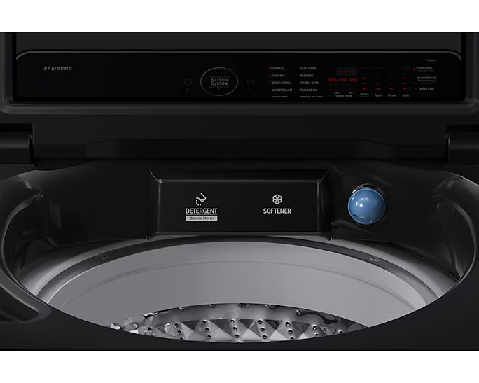 Samsung 15kg Black AI Top Loader washing Machine WA80F15S5BFA