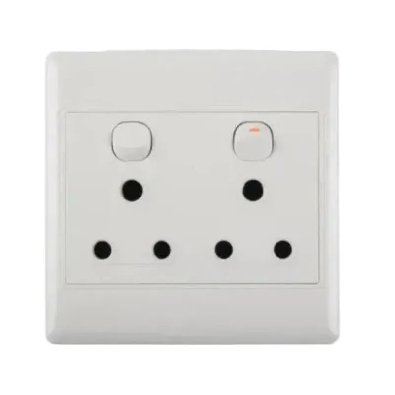 ZAP Plugs Double Wall Plug 4X4 in White