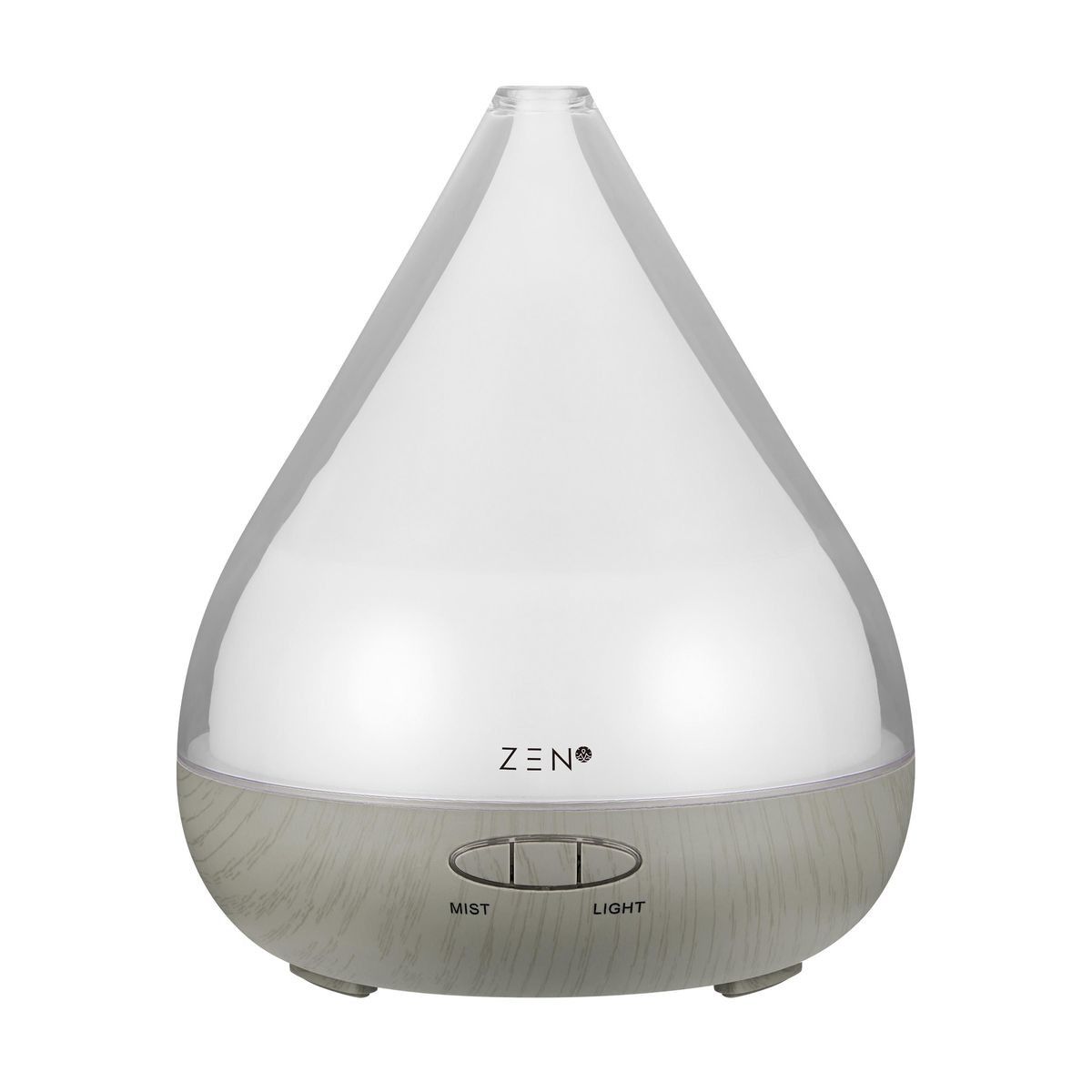Zen Diffuser Zen Lucent Series Ultrasonic Diffuser Grey ZN-4005-GR