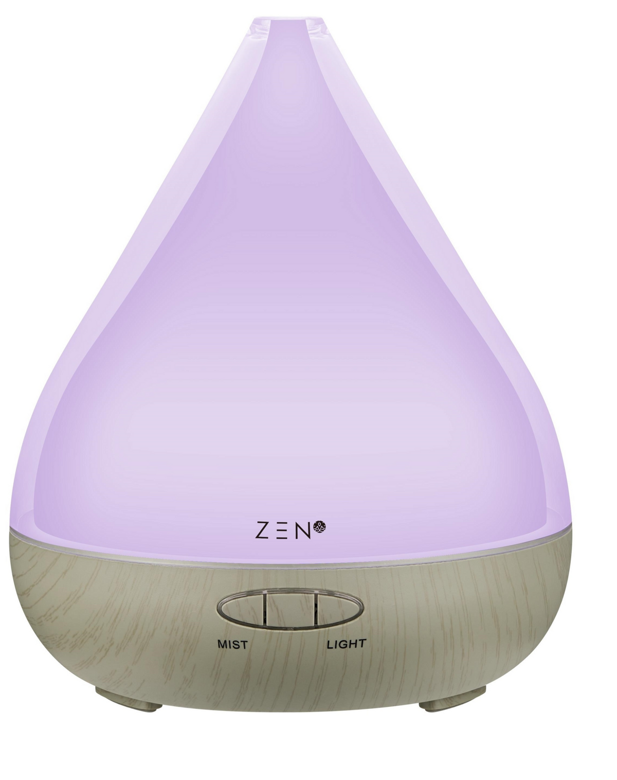 Zen Diffuser Zen Lucent Series Ultrasonic Diffuser Grey ZN-4005-GR