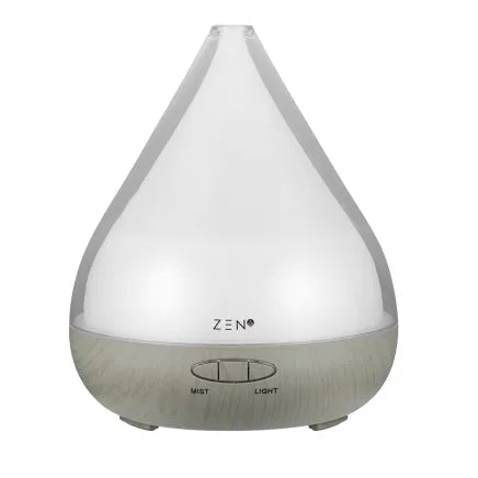 Zen Diffuser Zen Lucent Series Ultrasonic Diffuser Grey ZN-4005-GR