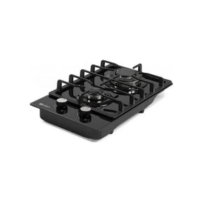 Zero Gas Hob Zero 2 Burner Gas Hob Glass Black (7409846190169)