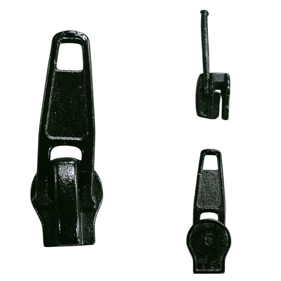 Zip Slider Habby #5 Black Zip Slider (7883243978841)